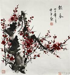 国画梅花写意